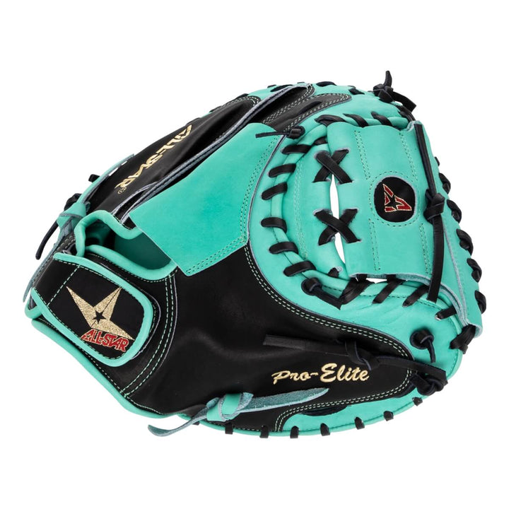 All-Star Limited Pro Elite 34" Catcher’s Mitt - (CM3000-34) Black / Mint4