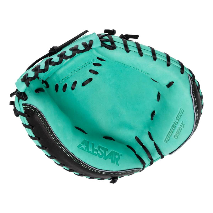 All-Star Limited Pro Elite 34" Catcher’s Mitt - (CM3000-34) Black / Mint5