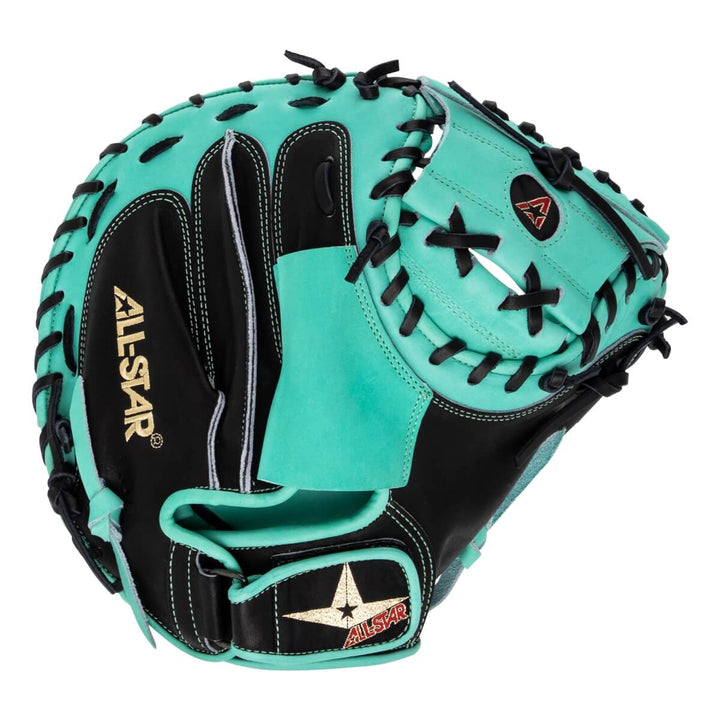 All-Star Limited Pro Elite 34" Catcher’s Mitt - (CM3000-34) Black / Mint6