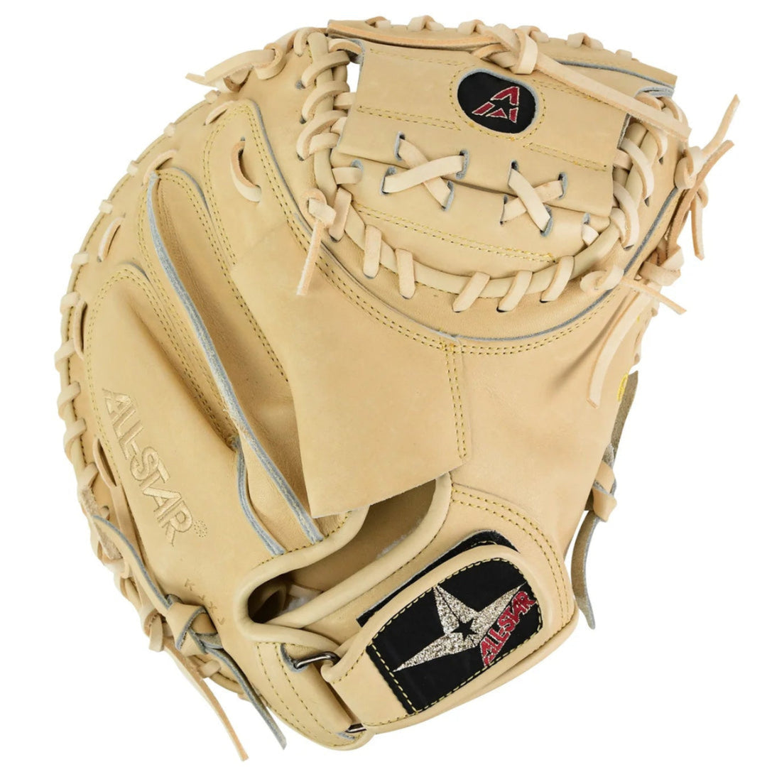All-Star Limited Pro Elite 34" Catcher’s Mitt - (CM3000-34) Tan / Tan