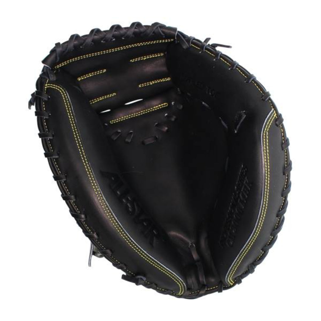 All-Star Pro Elite 33.5" Solid Black Catcher’s Mitt - (CM3000SBK-1)2