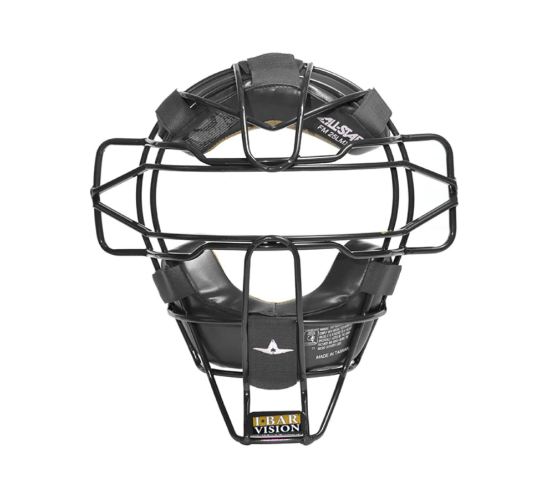 All Star Lightweight Delta-Flex Harness Face Mask - FM25LMX_Black