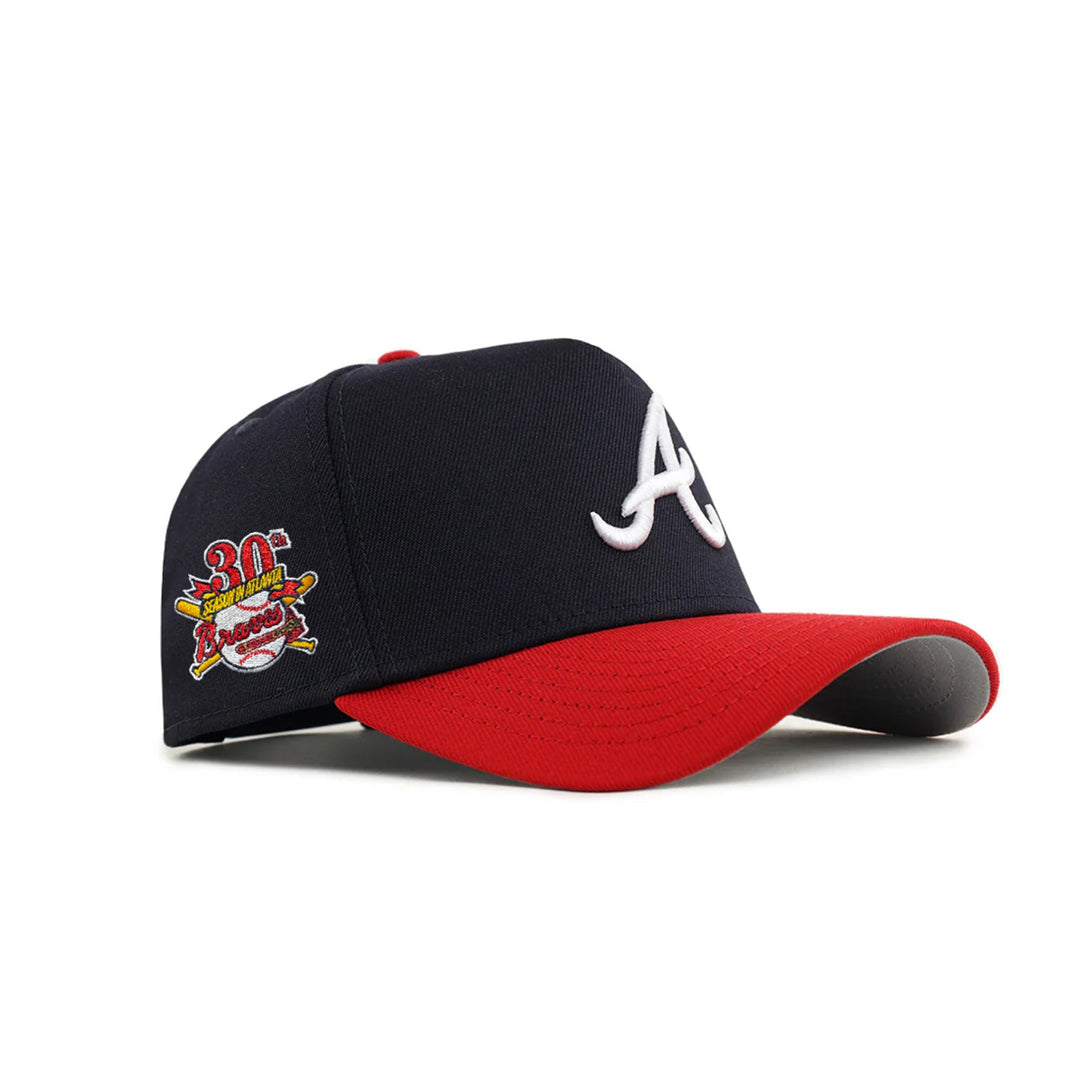 Atlanta Braves 950AF Curved 30th Anniversary Snapback