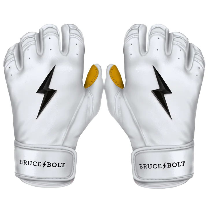 Premium Pro Short Cuff Batting - WHITE