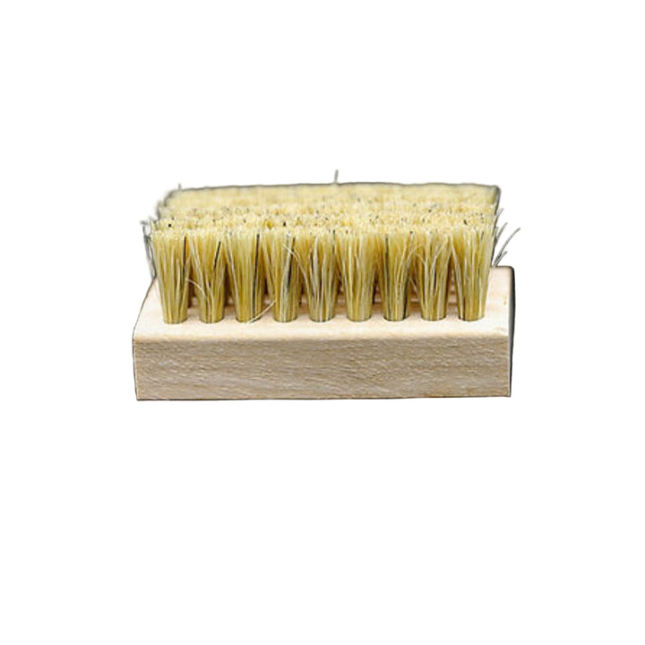 Ball Player’s Balm Cleaning Brush Block – Heavy-Duty Hog Bristle Brush for Glove Cleaning