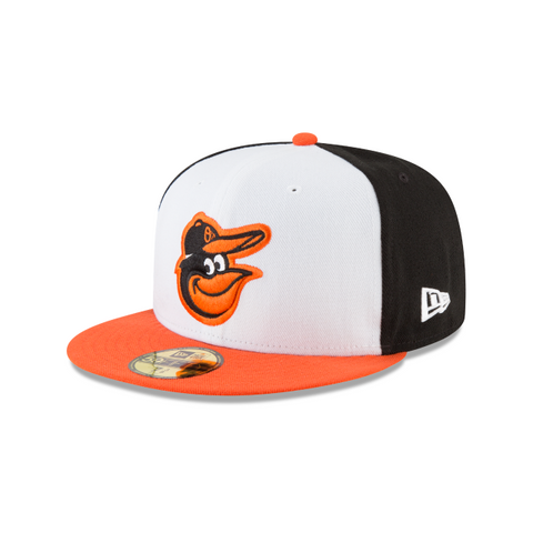 NEW ERA 59FIFTY BALTIMORE ORIOLES HOME YOUTH AUTHENTIC ON FIELD FITTED HAT