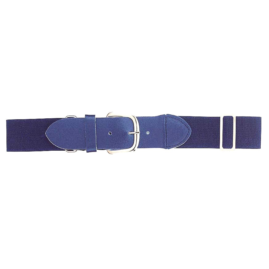 Baseball Belt with Cowhide Leather Tabs – Adjustable Adult Elastic Uniform Belt | 1.5" Wide