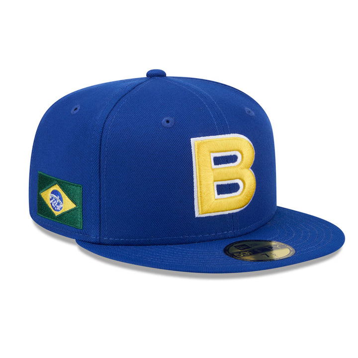 Brasil World Baseball Classic 2026 New Era 59FIFTY Cap | Official WBC Hat