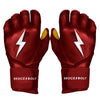 Bruce Bolt Premium Pro Long Cuff Batting Gloves - Maroon