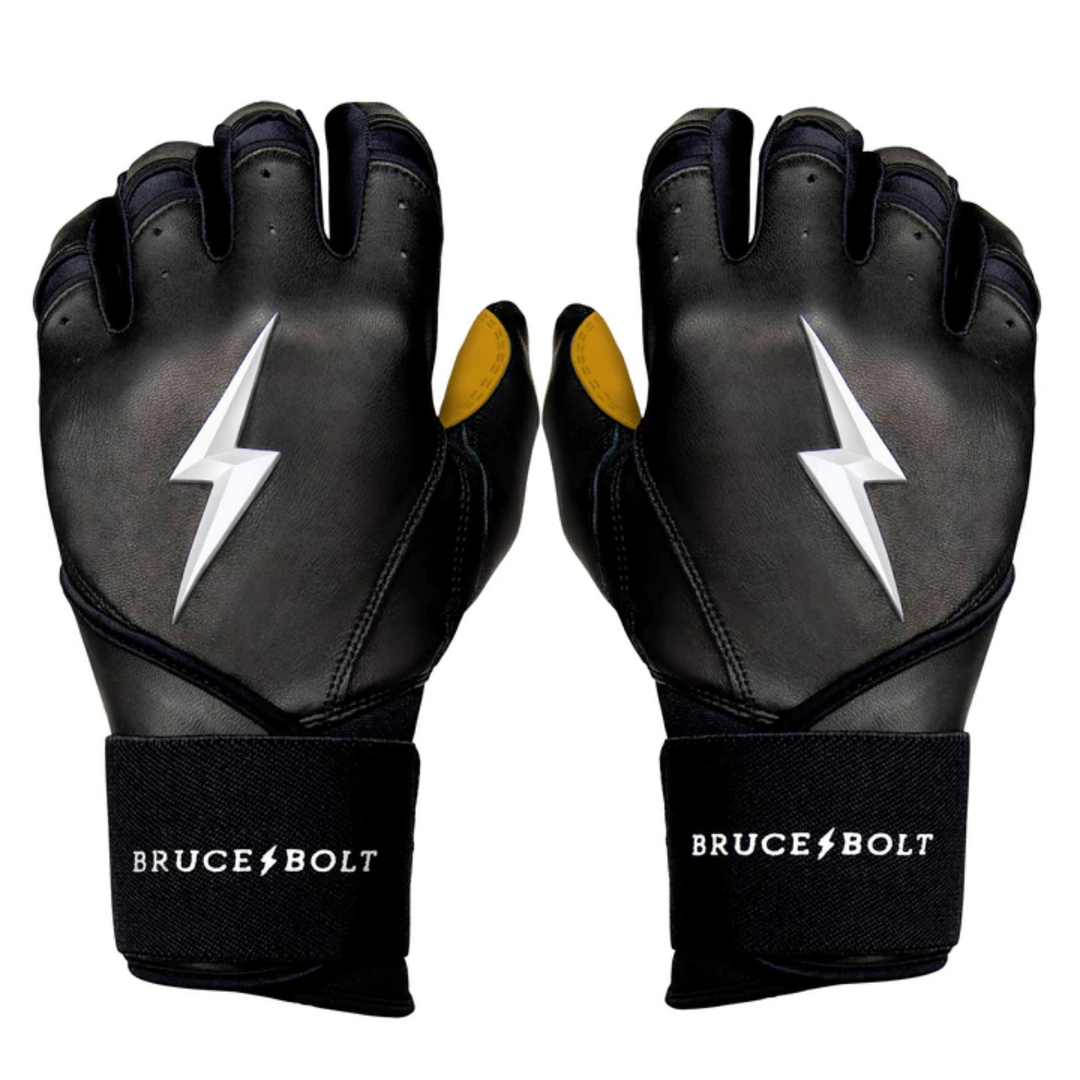 Bruce_Bolt_Premium_Pro_Youth_Long_Cuff_Batting_Gloves_Black