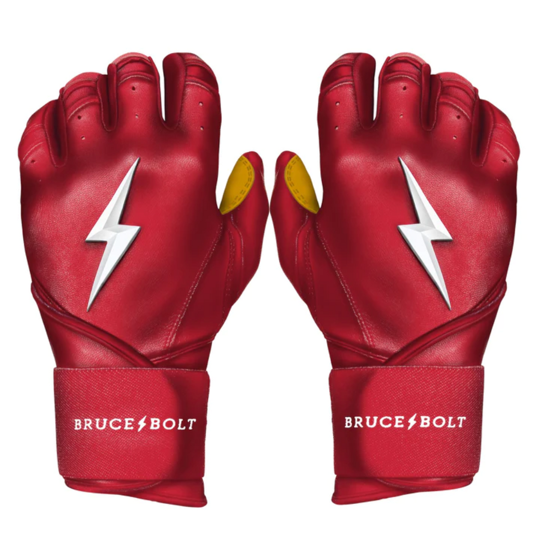 Bruce_Bolt_Premium_Pro_Youth_Long_Cuff_Batting_Gloves_Red