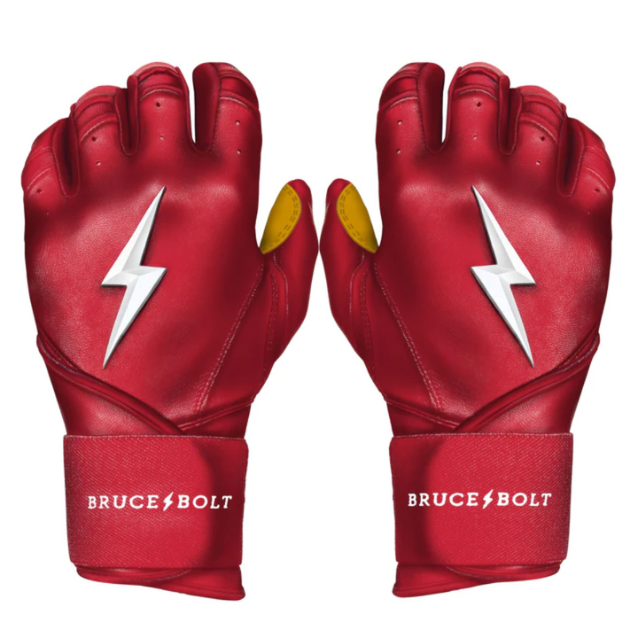 Bruce_Bolt_Premium_Pro_Youth_Long_Cuff_Batting_Gloves_Red