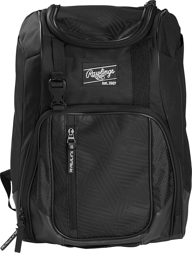 Rawlings Chaos Youth Baseball Softball Backpack – Sleek, Durable Gear Hauler