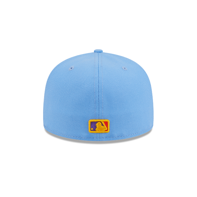 MLB Colorado Rockies New Era 2025 City Connect 59FIFTY Fitted Hat – Light Blue Authentic Collection