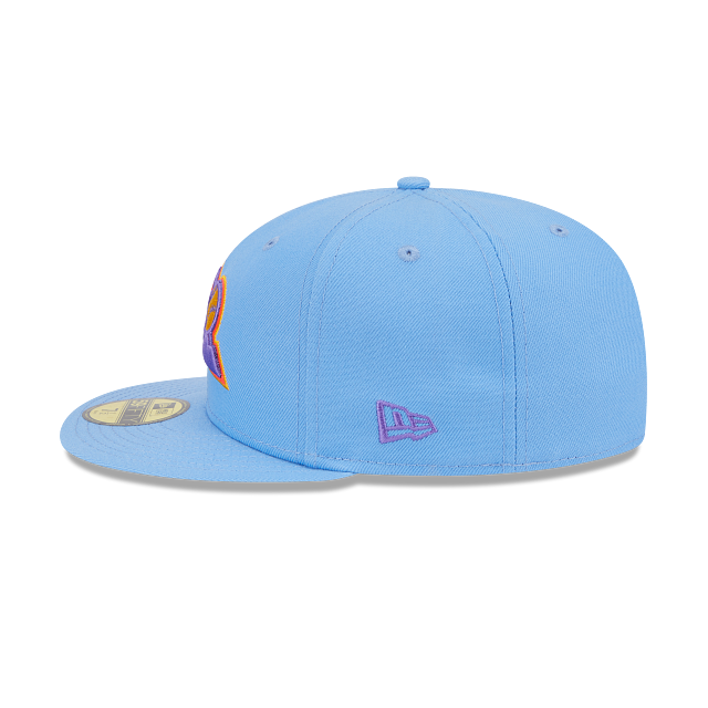 MLB Colorado Rockies New Era 2025 City Connect 59FIFTY Fitted Hat – Light Blue Authentic Collection