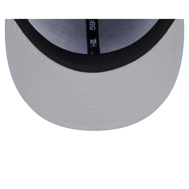 MLB Colorado Rockies New Era 2025 City Connect 59FIFTY Fitted Hat – Light Blue Authentic Collection