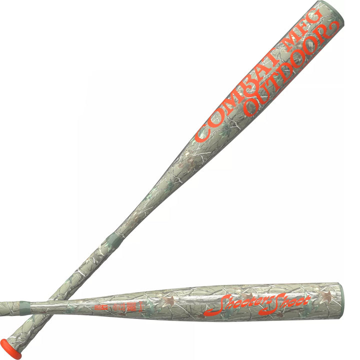 2026 Combat Outdoor Shooters Shoot SPEC-A1 BBCOR Baseball Bat -3 | BBCORD | One-Piece Alloy | Balanced Swing Weight