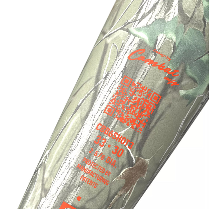 2026 Combat Outdoor Shooters Shoot SPEC-A1 BBCOR Baseball Bat -3 | BBCORD | One-Piece Alloy | Balanced Swing Weight