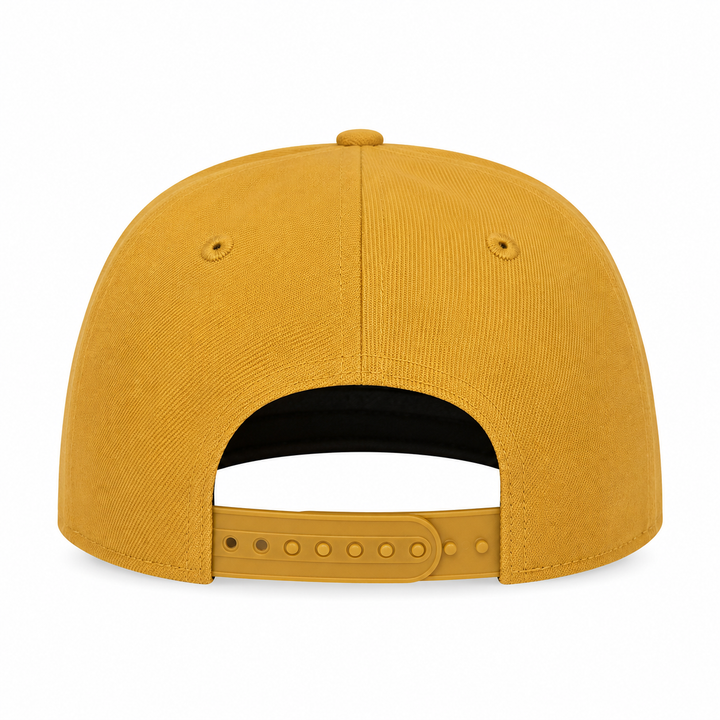 New Era New York Yankees 9FIFTY A-Frame Curved 25th Anniversary Patch Snapback Hat Khaki | MLB Adjustable Cap