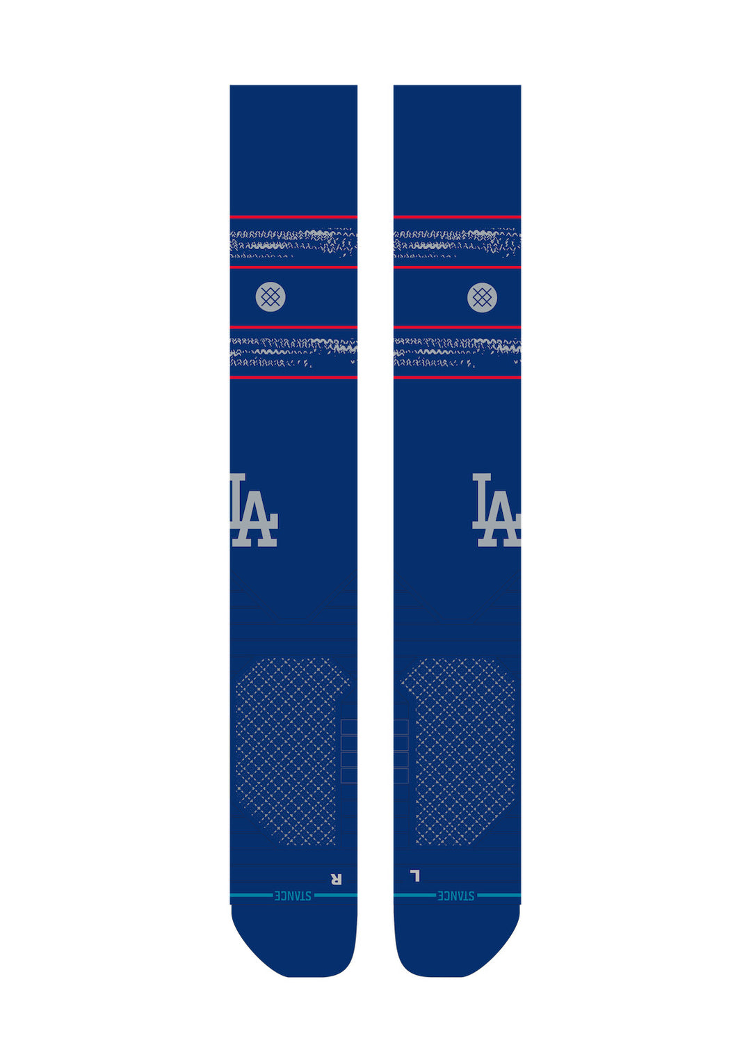 Los Angeles Dodgers ROAD OTC Stance Socks – Over-the-Calf, Medium Cushioning