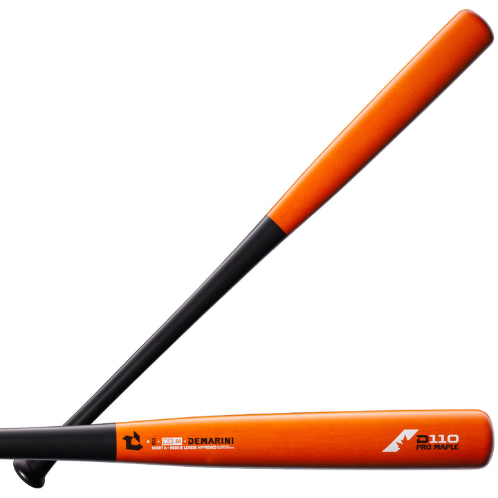DeMarini D110 Maple Composite - Wood Bat - End Loaded