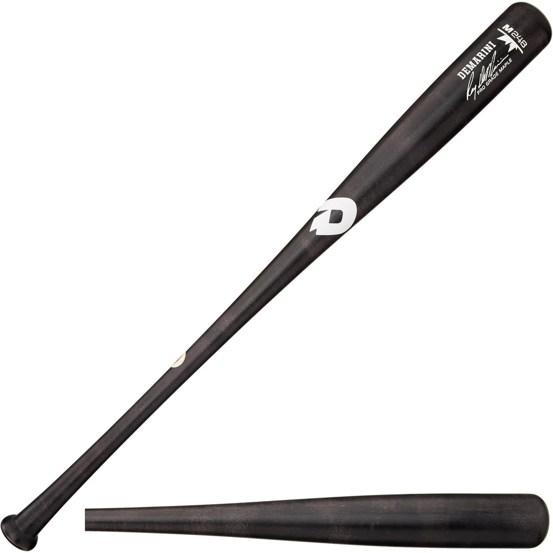 DeMarini Pro 248 Black Maple Wood Baseball Bat - Precision, Power, and Performance