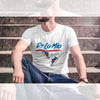 Dominican Phrase De lo mio printed White T-Shirt