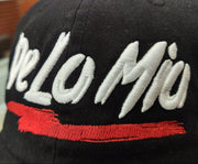 De lo mio embroidered Logo Vintage Hats (Black / Full Color)1