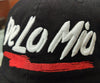 De lo mio embroidered Logo Vintage Hats (Black / Full Color)1
