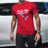 Dominican Phrase De lo mio printed Red T-Shirt