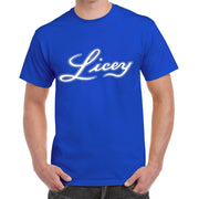 Dominican Baseball Team – Tigres del Licey Royal Blue White / Gray Letters T-shirts