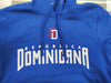 Dominican Republic Pride Hoodie – Black, Red & Blue Edition with Premium Print