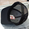 Dominican Republic SnapBack Mesh Royal Red Cap RD_Black3