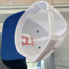 Dominican Republic SnapBack Mesh Royal Red Cap RD_Royal/White1