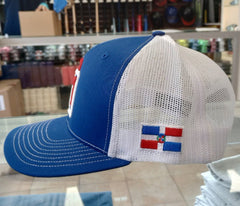 Dominican Republic SnapBack Mesh Royal Red Cap RD_Royal/White3