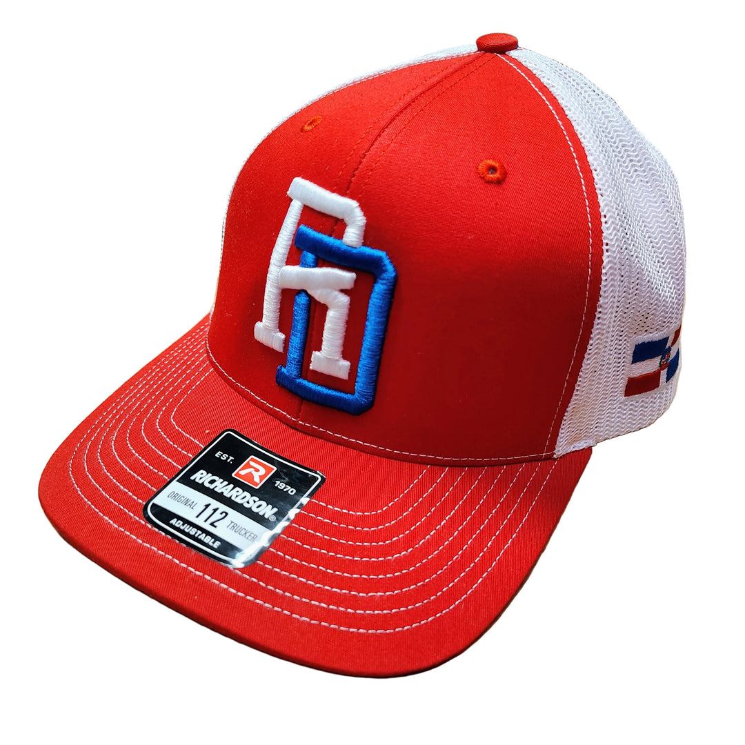 Dominican Republic SnapBack Mesh Royal Red Cap RD