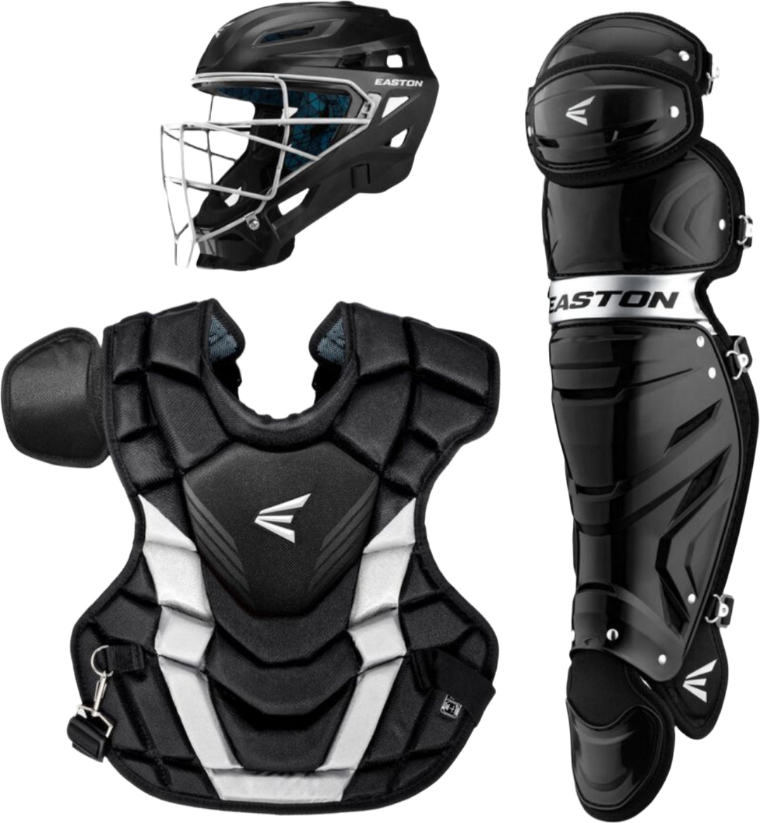 Easton Gametime Adult Catcher's Set - Black