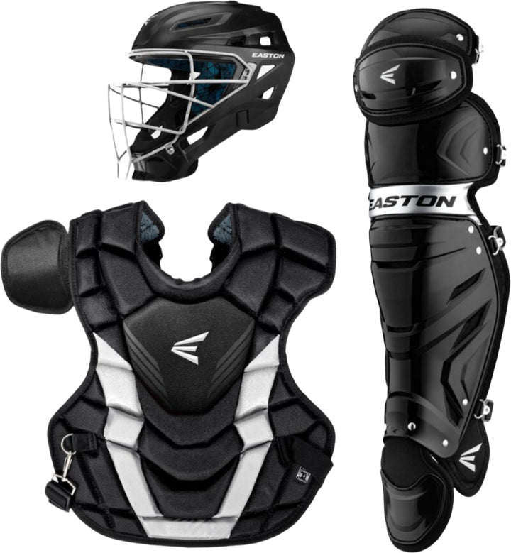 Easton Gametime Adult Catcher's Set - Black
