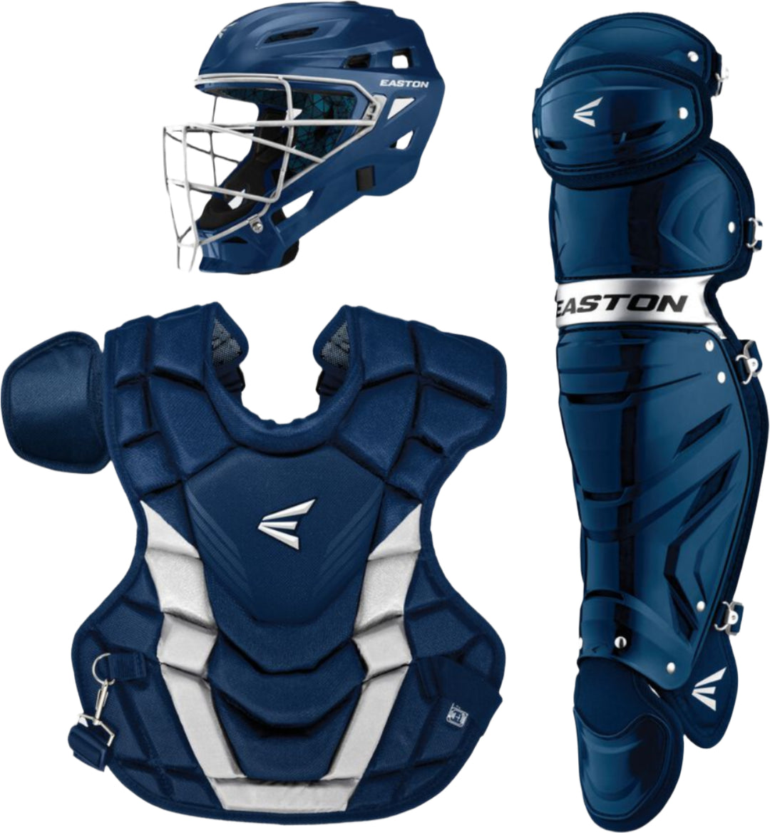 Easton Gametime Adult Catcher's Set - Navy