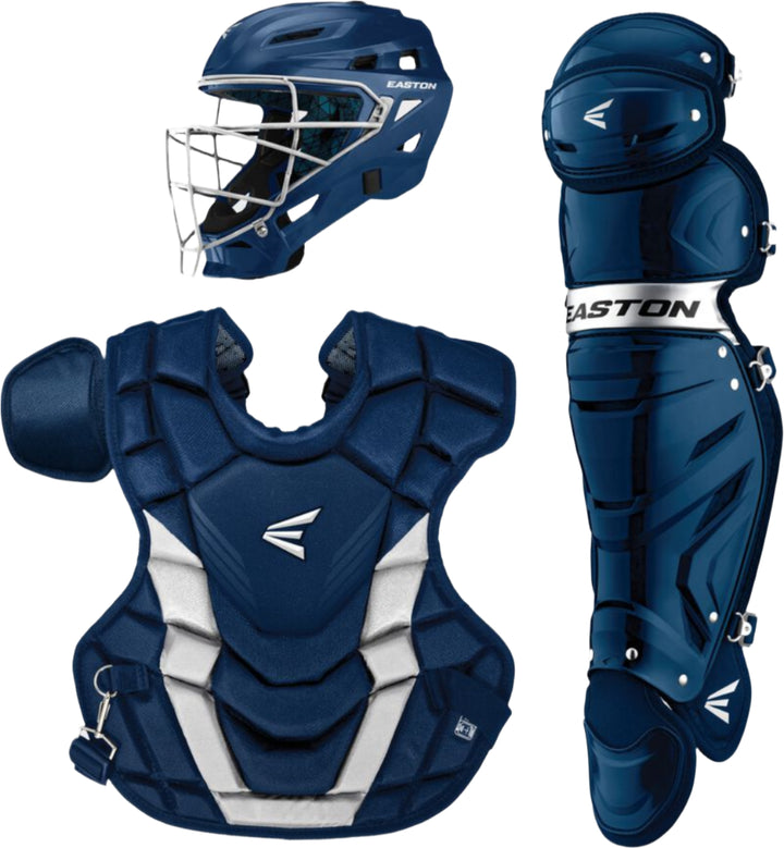 Easton Gametime Adult Catcher's Set - Navy