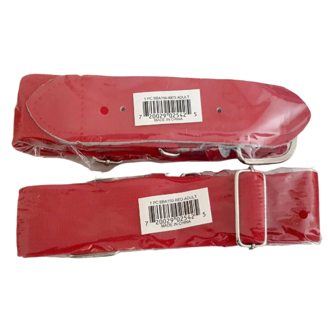 Elastic Baseball and/or Softball Belts_Red3