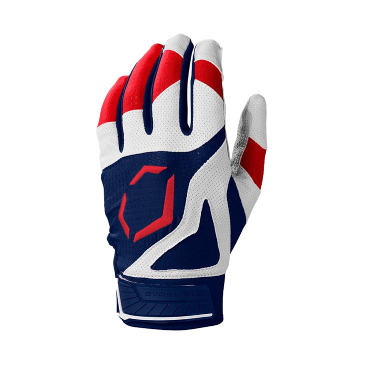 Evoshield SRZ-1 Batting Gloves - Navy/Red/White1