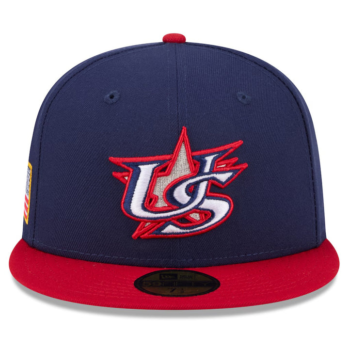 United States World Baseball Classic 2026 New Era 59FIFTY Fitted Cap – Official WBC Hat