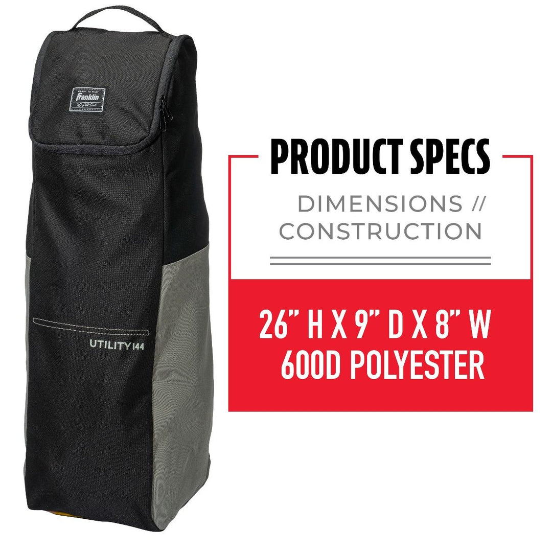 Franklin_Junior_Utility_144_BagBlack/Gray1