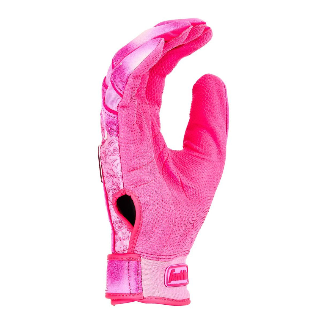 Franklin Pink “Mom” Batting Gloves – Cabretta Leather, Limited Edition Mother’s Day Tribute2
