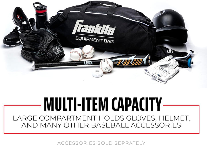 Franklin Sports Junior Baseball Equipment Bag - Stay Organized On and Off the Field3