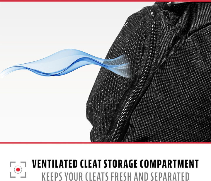 Franklin Sports Junior Baseball Equipment Bag - Stay Organized On and Off the Field5