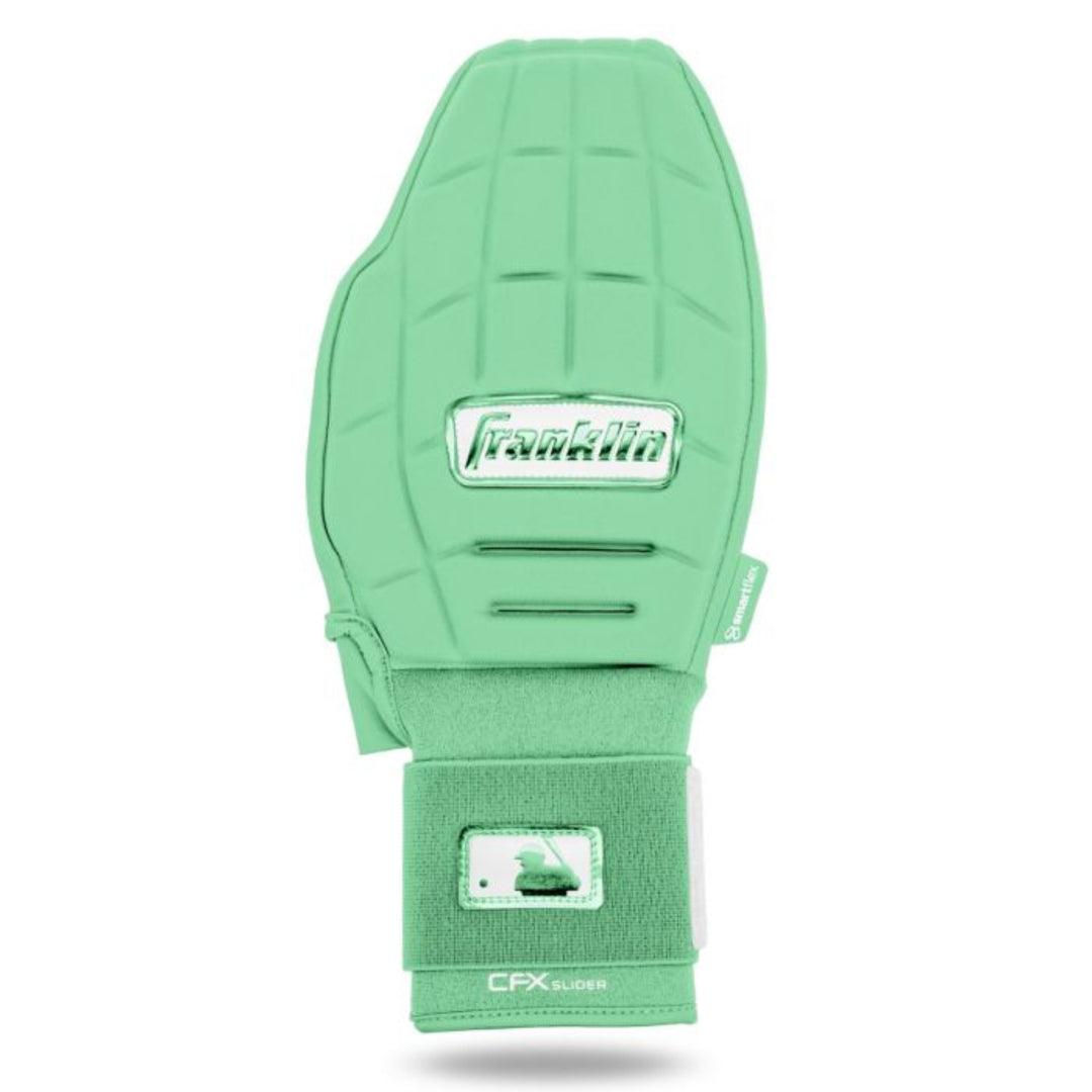 Franklin Sports MLB® CFX® Baseball and Softball Sliding Mitt - Men and Youth_Green