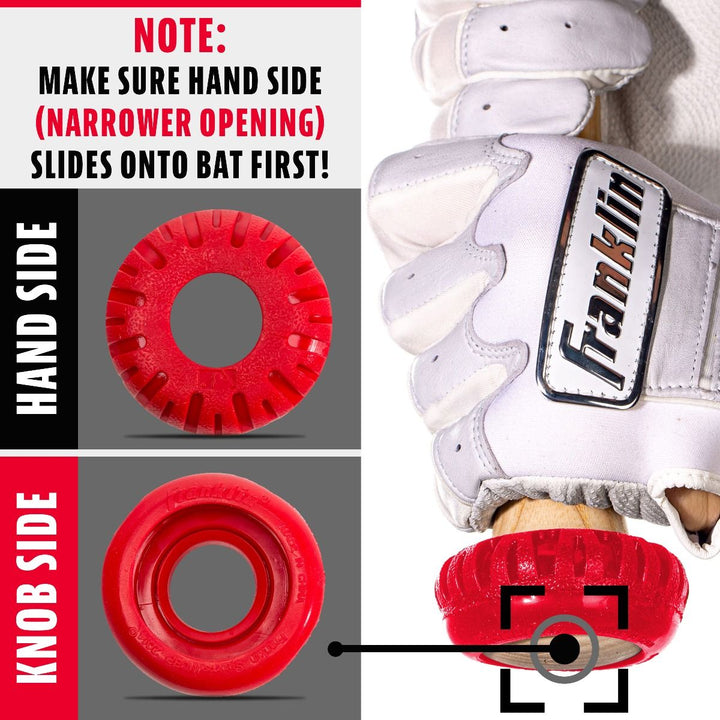 Franklin Sports MLB Gator Grip Baseball Bat Grip Knob1