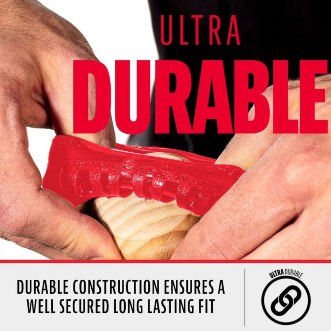 Franklin Sports MLB Gator Grip Baseball Bat Grip Knob_Red2